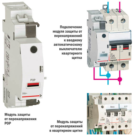 Модуль защиты от перенапряжения