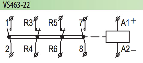Простая схема АВР на 2 ввода